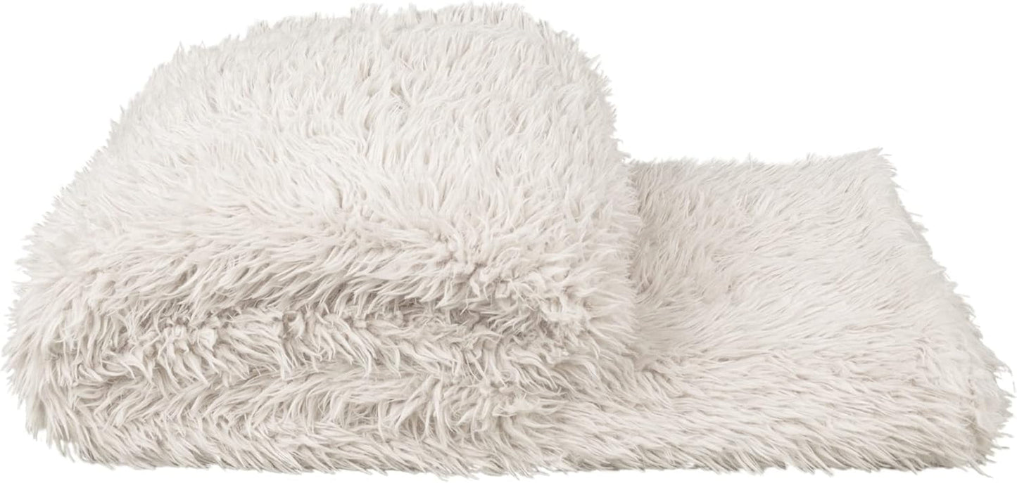 "Zoeppritz since 1828" Manta mullida, voluminosa y de pelo largo de piel sintética 140X190 cm 090 Clay "De "Zoeppritz since 1828" 203290-090-140X190 090 Beige Camas y mantas 'zoeppritz since 1828' Blanco