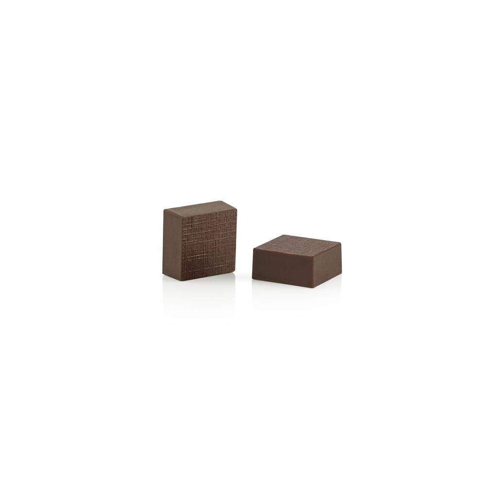 Venchi Cubotto de chocolate negro puro al 60% en paquete de 1 kg - vegano, sin gluten