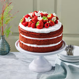 Funcakes Mix Para Pastel Red Velvet, Sin Gluten: Einfach Zu Berübenen, Schön Weicher Und Fluffiger Kuchen Mit Leichtem Schokoladengeschmack, Perfekte Rote Farbe, 400G Mezcla para hornear y cocinar Naty Shop