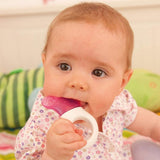MAM Mini Cooler & Clip, Palillos y Clip, Anillo para la dentición, Rosa
