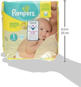 Pampers Premium Protection New Baby pañales, talla 1 (recién nacido), 22 piezas