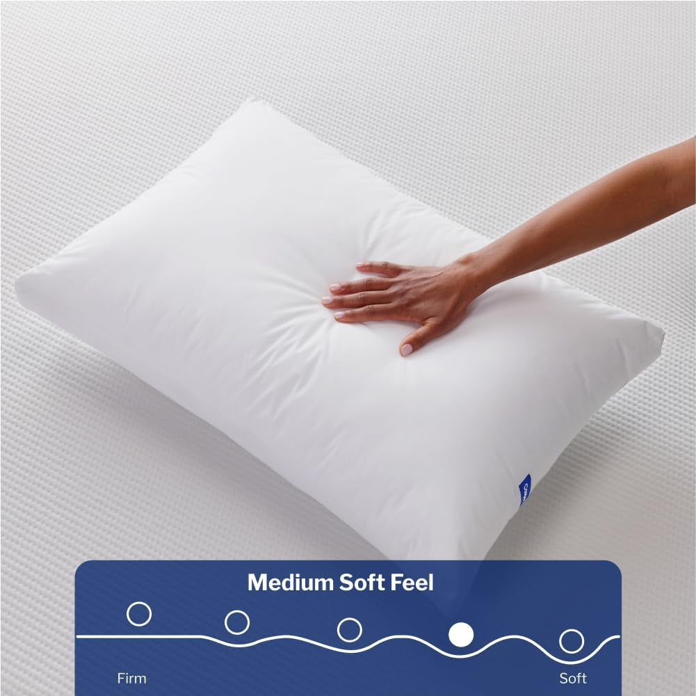 Almohada para dormir Casper Sleep Essential, tamaño king, color blanco Naty Shop Standard Pillows