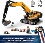 LEGO City Excavadora sobre orugas, excavadora de juguete para niños a partir de 8 años, juguete de construcción con modelo de excavadora, camión para construir con accesorios y 3 minifiguras 60420 Juegos de construcción Besuche den LEGO-Store