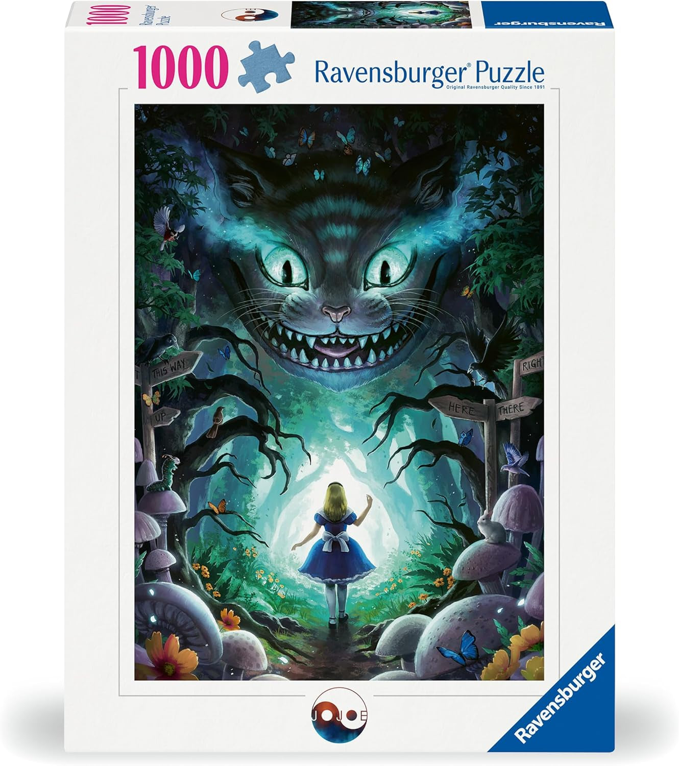 Ravensburger Puzzle 12000526 - Las aventuras de Alicia - Puzzle de 1000 piezas para adultos y niños a partir de 14 años, Puzzle Naty Shop