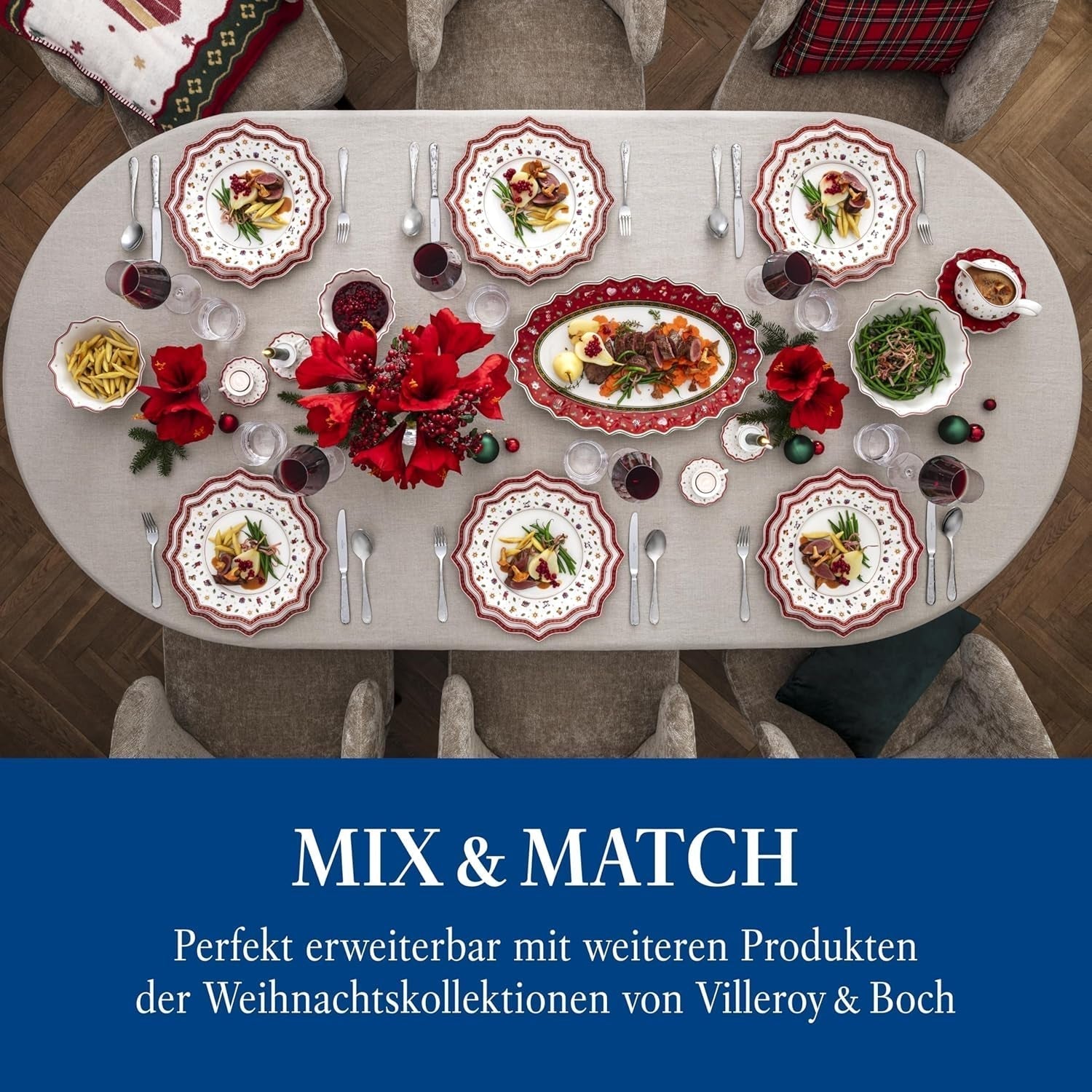 Villeroy & Boch - Toy'S Delight juego de cucharas de café 6 piezas Silver Platinum, apto para lavavajillas Cocina Naty Shop
