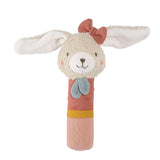 Fehn juguete palo de agarre para niños fehnNatur juguete conejo - juguete de actividad motora con sonajero para agarrar, abrazar - juguete de agarre de algodón orgánico - juguete para bebés y niños pequeños a partir de 0 meses Jucarii Bebe Naty Shop La naturaleza del conejo