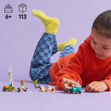 LEGO Friends Aventura en la playa con perros, juguete de construcción para niñas de 6 años, juego de animales con 2 minifiguras y 2 figuras de Corgi, regalo creativo para niños, juego de construcción de aventura con tabla de surf 42641 Juegos de construcción Besuche den LEGO-Store