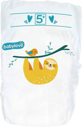 Pañales Premium Active Plus talla 5+, Junior Plus 13-27 kg, 1 x 34 uds.