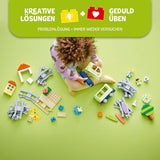 LEGO DUPLO Town Tren de aventuras interactivo, juego con luces y sonidos para juegos de rol, permite a niños de 2 años construir vías, juguete educativo preescolar 10427 Juegos de construcción Besuche den LEGO-Store