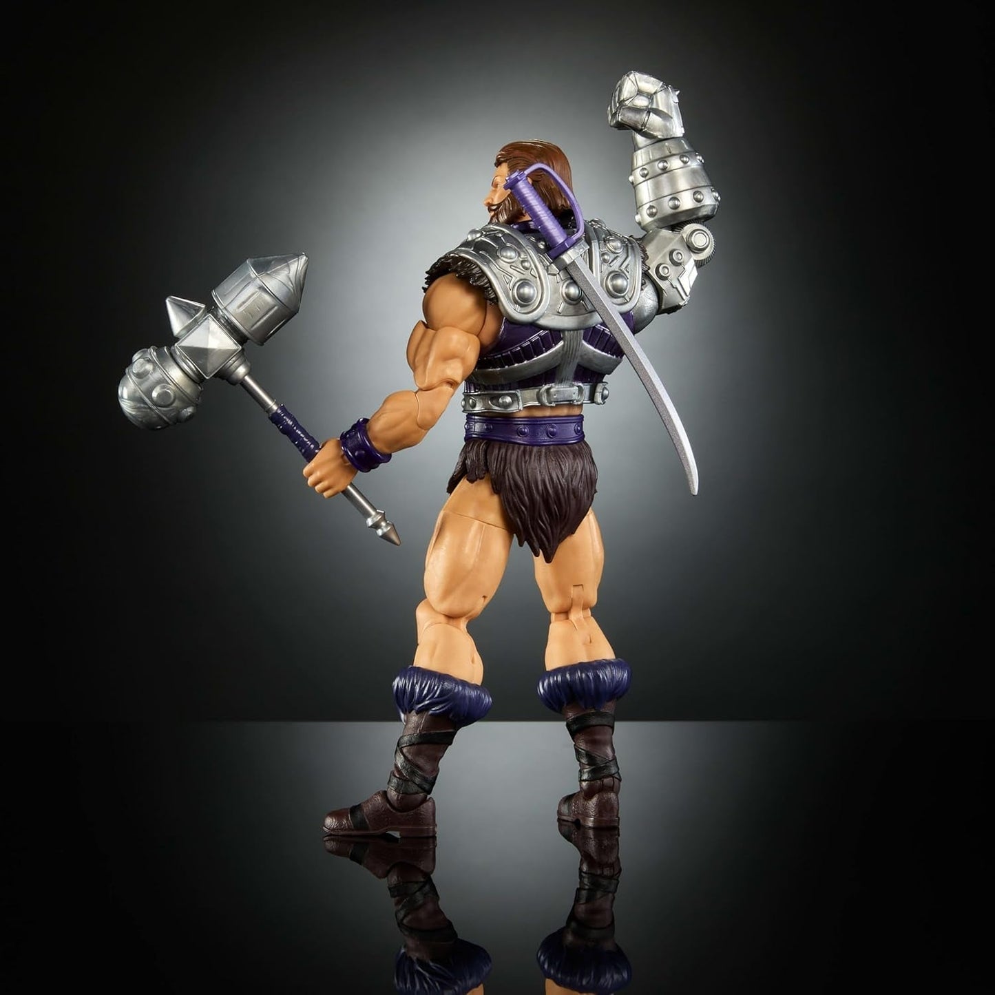 Figura de acción Masterverse de Masters of the Universe Aprox. 18 Cm, New Eternia Fisto, MOTU Toy Hero Con Puño De Hierro, 30 Puntos De Movimiento, JBP76, [Multicolor] Figuras de acción Naty Shop