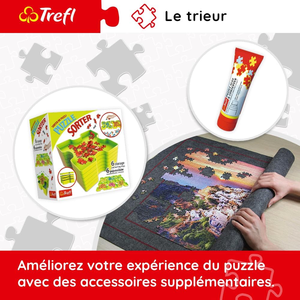 Trefl - Puzzle 2En1: Capitales Europeas - 2 X 500 Piezas - Juego De Dos Puzzles, Bricolaje, Entretenimiento Creativo, Para Adultos Y Niños 10+ Puzzle Naty Shop