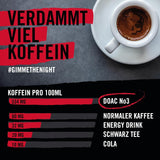 DEAD OR ALIVE Espresso No3 - Starke Espressobohnen 1kg - 100% Robusta - Kaffeebohnen für Kaffeevollautomat und Espressomaschine - Ganze Bohnen mit viel Koffein aus Italien - Café en grano
