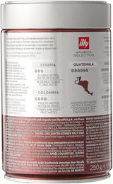 Granos de café illy, selección de granos de café Arábica, Guatemala, paquete de 6 (6 x 250 g)