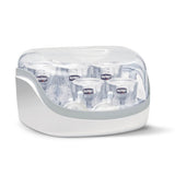 Chicco Esterilizador Modular con Función de Secado, Esterilizador de Biberones, Mordedor y Chupete con Auto-Stop, Apto para Microondas, Apto para esterilizar hasta 6 biberones de 330ml