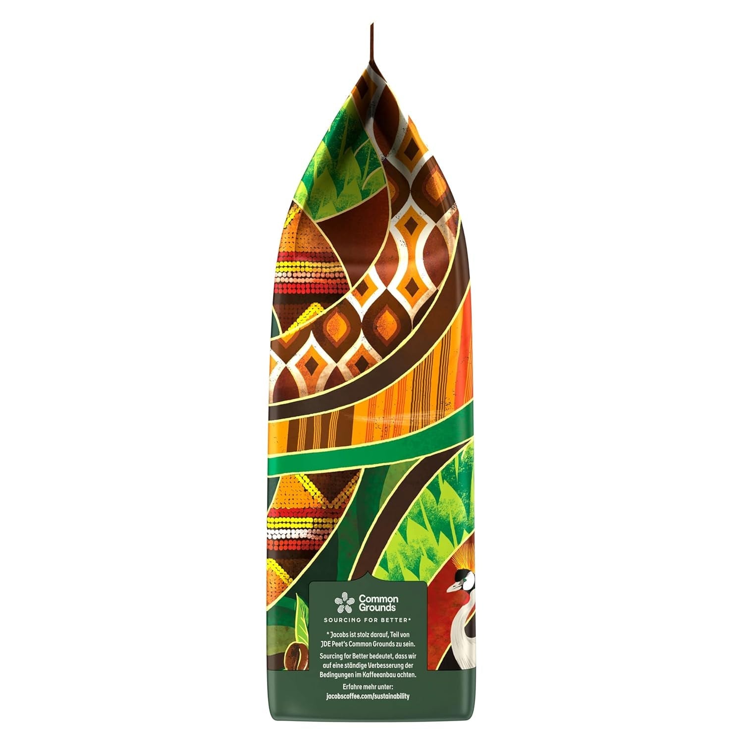 Jacobs Origins Café en granos de Uganda y Kenia, espresso con mucho cuerpo y una nota especiada, concentración 8/10, granos de café enteros, 1 kg
