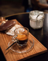 Espresso N°10 de Coffee858 - Mezcla de espresso fuerte y picante, compuesta por 70% de granos de Arábica de Brasil y 30% de Robusta (1000g)