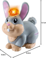 Vtech Tip Tap Baby Animals - Conejo - Juguete interactivo con luz y música para juegos de rol imaginativos - Para niños de 1 a 5 años Bebe Toys Naty Shop