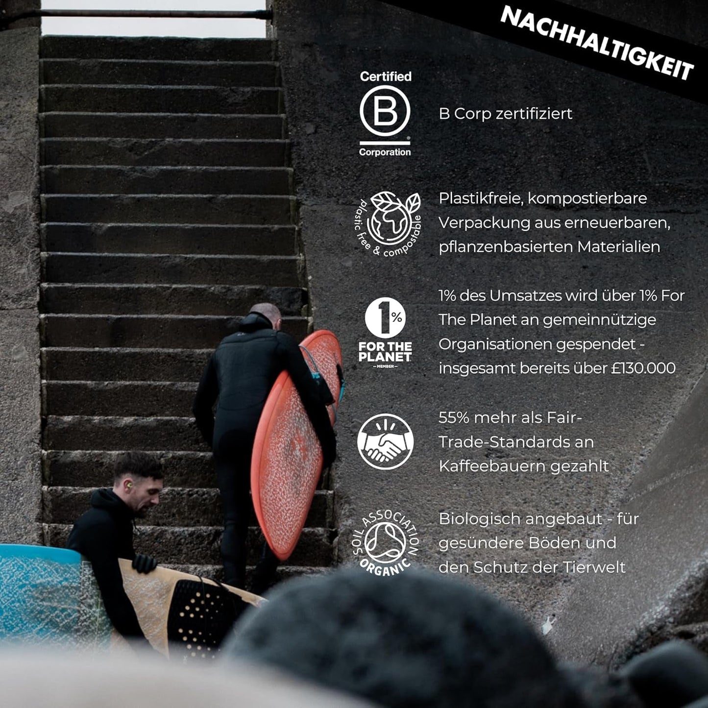 EXHALE Bio GANZE BOHNEN – Dunkel Gerösteter Kaffee – Paquete de 450 g – Mykotoxinfrei & Geeignet für Bulletproof Coffee – Single Origin y 100% Arábica Bohnen