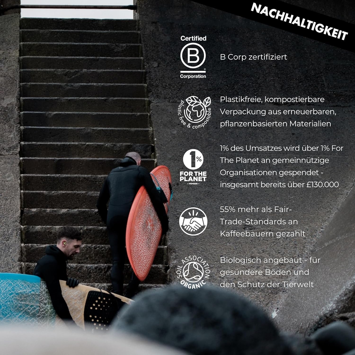 EXHALE Bio GANZE BOHNEN – Dunkel Gerösteter Kaffee – Paquete de 450 g – Mykotoxinfrei & Geeignet für Bulletproof Coffee – Single Origin y 100% Arábica Bohnen