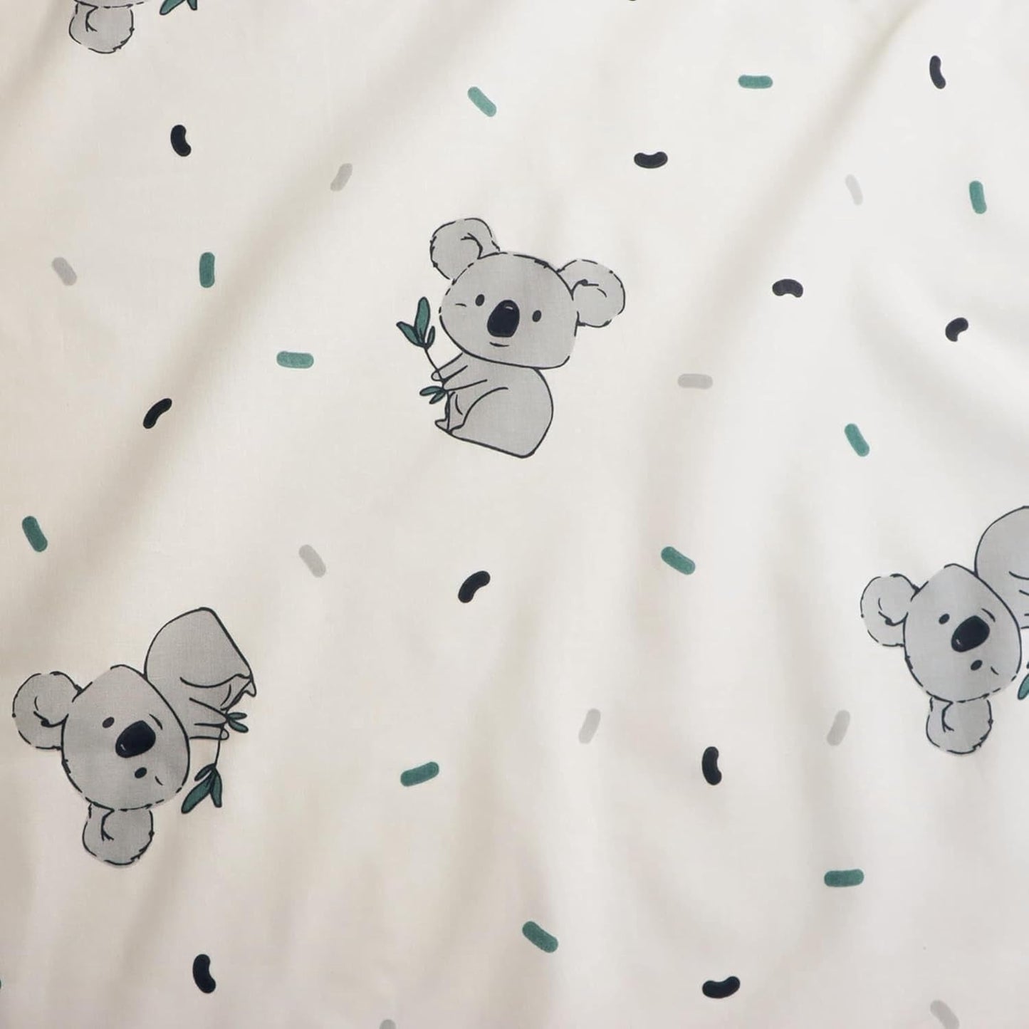 Juego de cama infantil, Koala o Unicornio, 100% algodón Ropa de cama - infantil Naty Shop