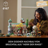 LEGO Icons El Señor de los Anillos: Rivendell - Set de colección y exhibición para adultos con 15 minifiguras únicas, incluidas Gandalf, Legolas, Aragorn y Frodo, exclusivamente en Amazon - 10316 Juegos de construcción Besuche den LEGO-Store