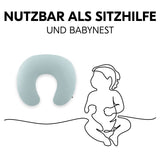 Almohada de lactancia para bebé Hauck con relleno Accesorios Alimentación y Lactancia Tienda Bebe Naty