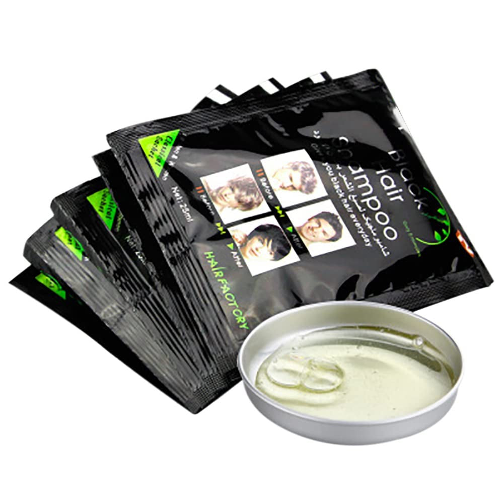 Color de cabello instantáneo Champú para tinte negro Dura 30 días Ingredientes naturales Naty Shop Tinte para el cabello