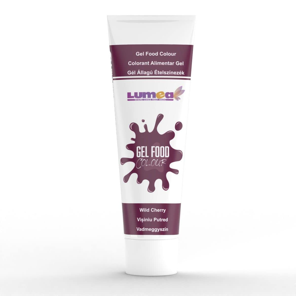 Dekozauber 24 Colorante alimentario rojo, gel, 30 g, vegano, sin azúcar, altamente concentrado, colorante alimentario rojo para fondant, crema de mantequilla, bebidas y más