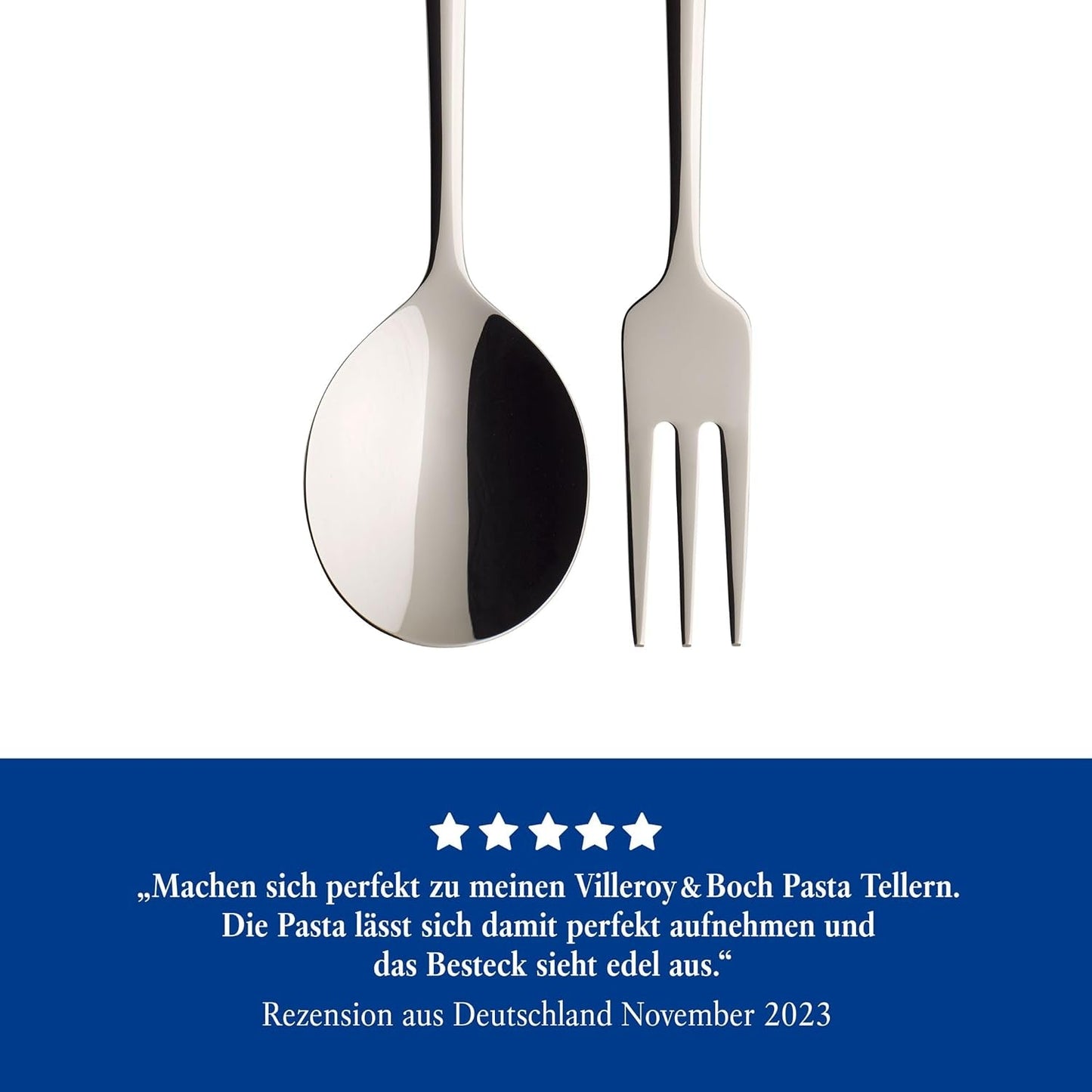 Villeroy & Boch - Daily Line Specials Juego de cubiertos Spaghetti 4 piezas Cocina Naty Shop