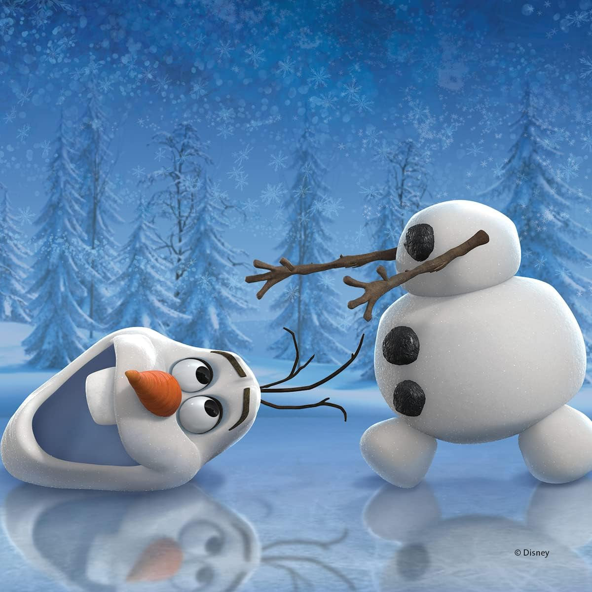 Ravensburger Puzzle Infantil - 09264 Aventuras en Winterland - Puzzle para niños mayores de 5 años, Puzzle Disney Frozen de 3X49 piezas Puzzle Naty Shop
