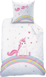 Ropa de cama para niña, Unicornio, algodón Ropa de cama - infantil Naty Shop