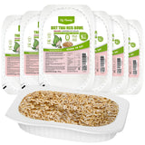 Elf-Family Konjak Reis Thai Brauner Shirataki Bowl -[Diätbox für 1 Wo.] - Instant Jasmin Reis - Fertiggerichte für Mikrowelle - Natürlich Superfoods Mikronährstoffe - Vegano/Bajo en carbohidratos/Fettfrei- Caja de 6 unidades