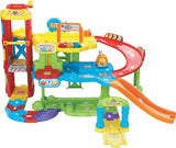 Vtech TUT TUT Baby Flitzer - Garaje, colorido, 66,6 x 75,3 x 45,1 cm & TUT TUT Baby Flitzer - Camión de bomberos - Coche de juguete con música, botón de luz, frases y sonidos interesantes Bebe Toys Naty Shop