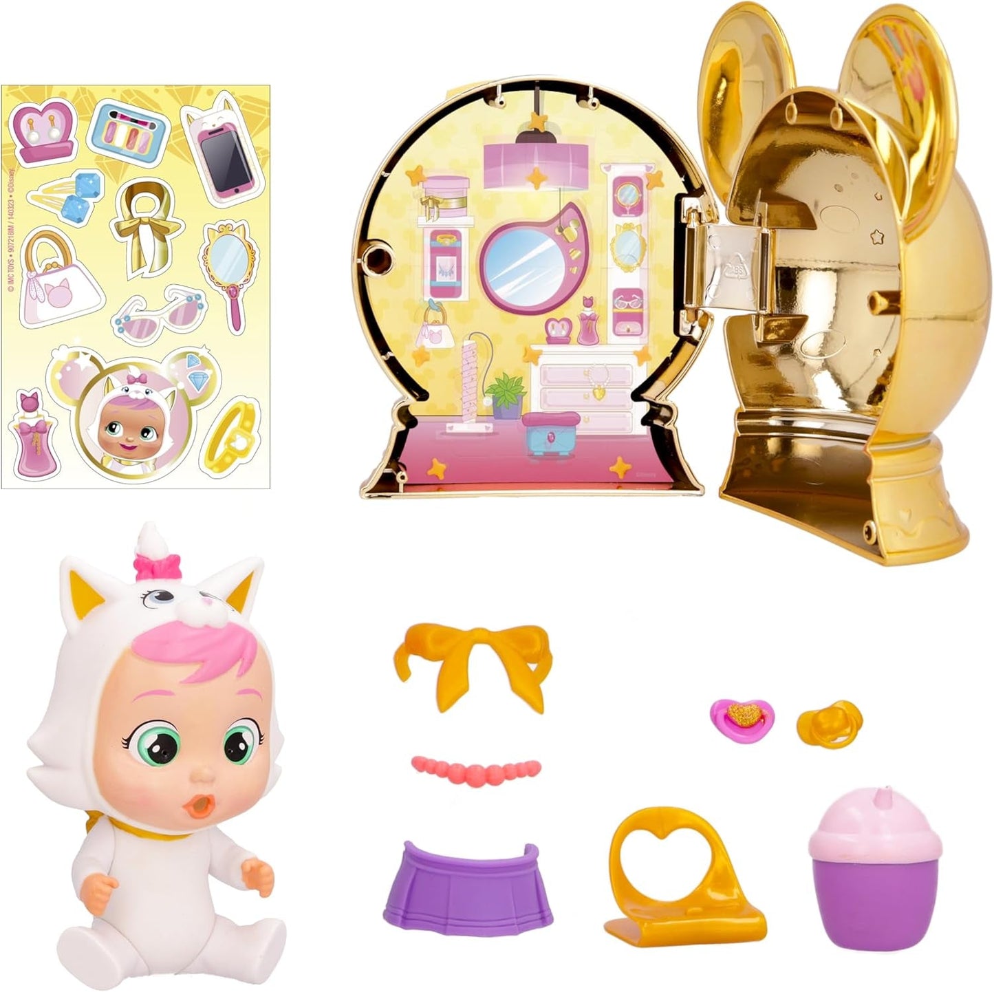 Bebés Llorones Lágrimas Mágicas 82663IM Muñeca Multicolor