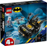 LEGO DC Batman: Batman y Batimóvil vs. Mr. Freeze - Coche de juguete de superhéroe con 2 minifiguras - Lanzador de hielo con elementos de fuego - Regalo para niños y niñas a partir de 4 años 76301 Juegos de construcción Besuche den LEGO-Store