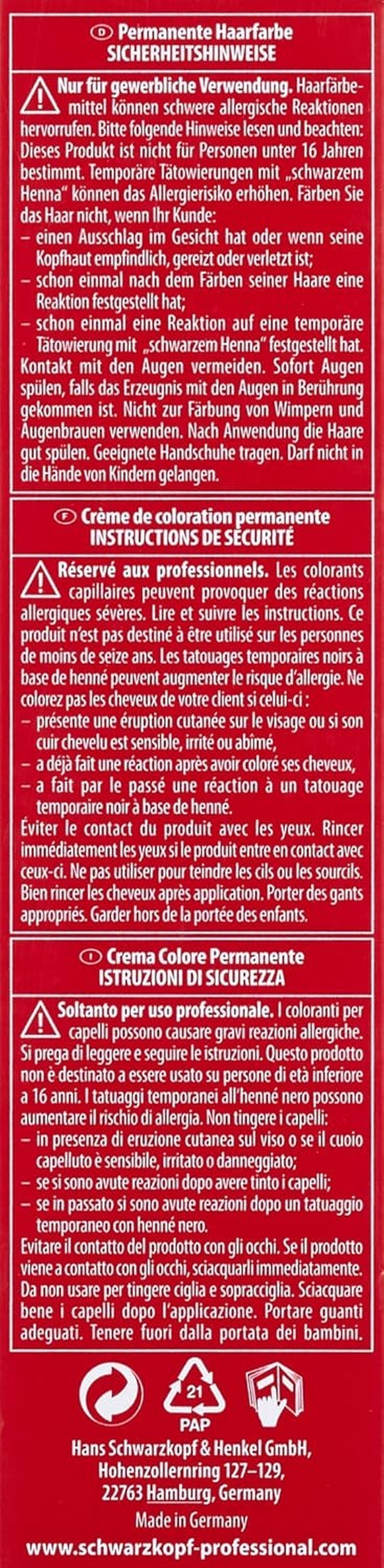 Schwarzkopf IGORA Royal Premium Hair Color 9-4 rubio extra claro beige, 1 paquete (1 x 60 g) Tinte para el cabello Naty Shop