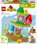 Árbol LEGO DUPLO para equilibrar y apilar, juguete de desarrollo, set de construcción para niños a partir de 18 meses, juguete creativo para niños, juguete educativo con 2 pájaros de juguete 10440 Juegos de construcción Besuche den LEGO-Store