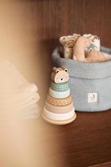 Jollein tren de juego bebe Roarsome - Para colgar - Cochecito de juguete - Silla de coche de juguete para bebe - Accesorios cochecito - Dinos y hojas Bebe Toys Naty Shop