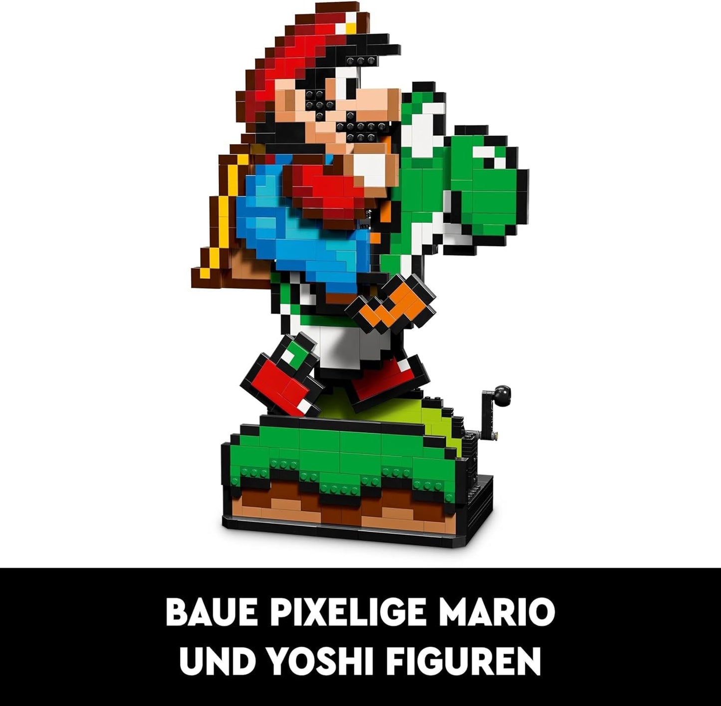 LEGO Super Mario World: Mario & Yoshi Nintendo Collectible Set, figuras de píxeles, construcción y exhibición de modelos, decoración del hogar y coleccionables, kit de modelos y regalo para fanáticos adultos 71438 Juegos de construcción Ver en LEGO-Store