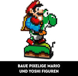 LEGO Super Mario World: Mario & Yoshi Nintendo Collectible Set, figuras de píxeles, construcción y exhibición de modelos, decoración del hogar y coleccionables, kit de modelos y regalo para fanáticos adultos 71438 Juegos de construcción Ver en LEGO-Store