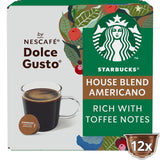 STARBUCKS House Blend de Nescafé Dolce Gusto, Mittlere Röstung, Kaffeekapseln 6 x 12 (72 Kapseln)