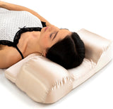Almohada cervical antiarrugas con funda de satén Youthlow InnovaGoods, multicolor