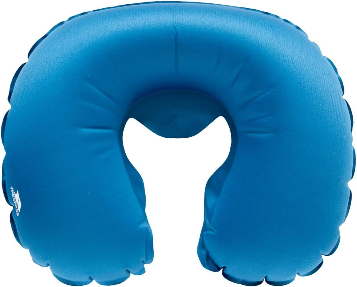 Trespass Inflight Cojín inflable para el cuello, azul, talla única, UUACMIM30007_BLUEACH Travel Pillows Naty Shop azul tamaño estándar