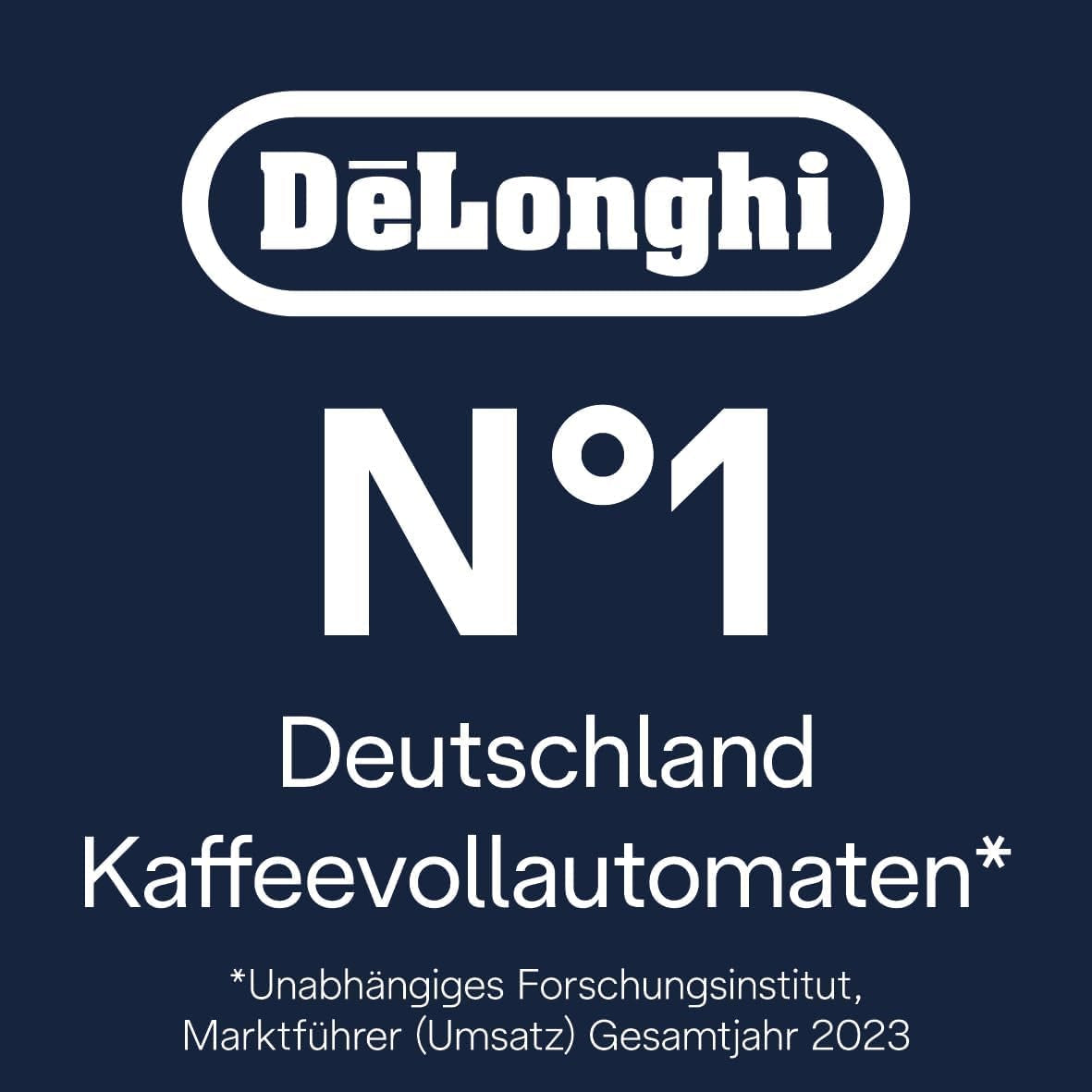 De'Longhi Magnifica Evo Next - Cafetera totalmente automática Perfetto con espumador de leche LatteCrema, 13 bebidas con un solo toque, cafetera y capuchino, pantalla táctil a color, titanio (ECAM312.80.TB)