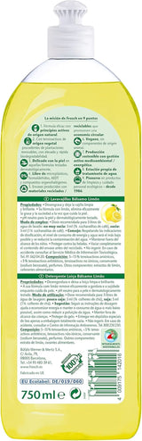 Líquido para aclarar las manos, desengrasar y proteger la piel, testado dermatológicamente, 10 x 750 ml Naty Shop