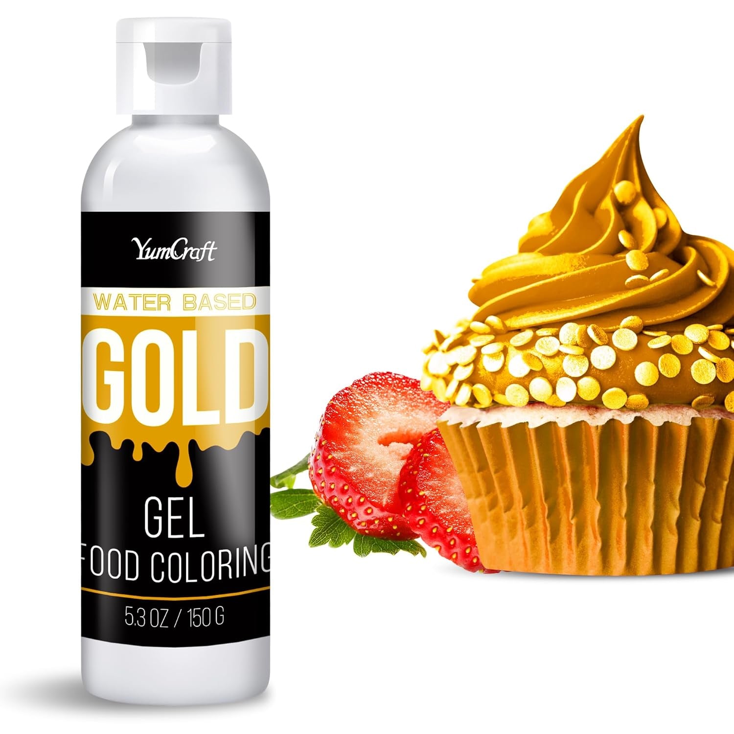 Color alimentario en gel – Color alimentario en gel altamente concentrado para pasteles, hornear, huevos de Pascua, bebidas – Color alimentario sin azúcar para fondant, glaseado, limo, decoración de pasteles (terciopelo rojo, 150 g)