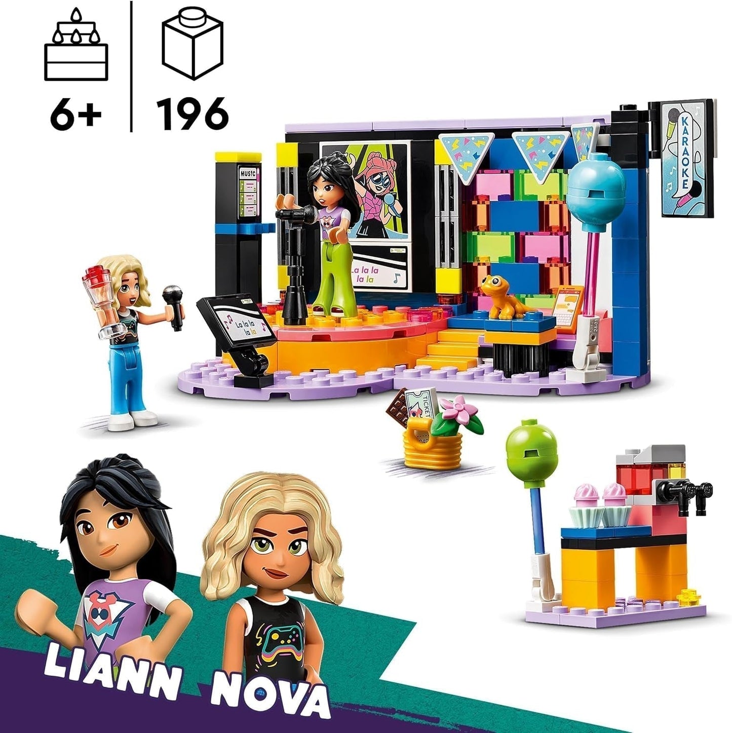 LEGO 42610 Fiesta de Karaoke con Amigos Juegos de construcción Besuche den LEGO-Store