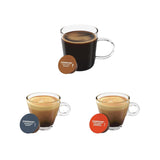STARBUCKS Probierset, Espresso-Varianten de Nescafé Dolce Gusto Kaffeekapseln 6 x 12 (72 Kapseln) - Exklusiv bei Amazon