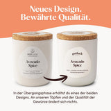 Comida compartida | Zimt Zauber | Würzmischung im Keramiktopf | 90g | Vegano, sin gluten y con ingredientes naturales
