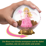 Mattel Universal Pictures Evil Glinda Burbuja flotante, mini muñeca y vehículo Glinda inspirado en la película familiar, JFM25, [Multicolor]